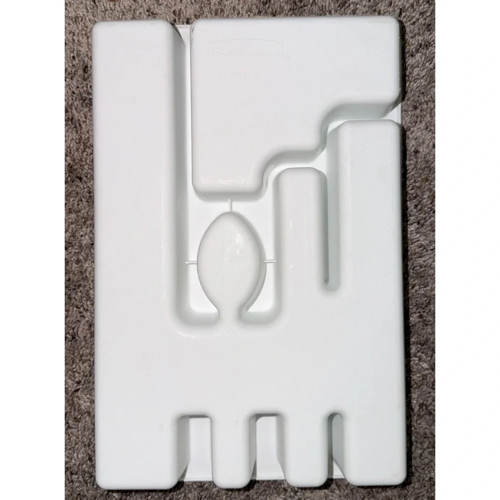Vintage Rubbermaid Silverware Flatware‎ Tray Utensil Organizer 2921 White 1992